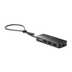 Adaptador HP USB-C Travel Hub G2 (2x USB, 1x HDMI, 1x VGA), New