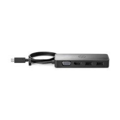Adaptador HP USB-C Travel Hub G2 (2x USB, 1x HDMI, 1x VGA), New