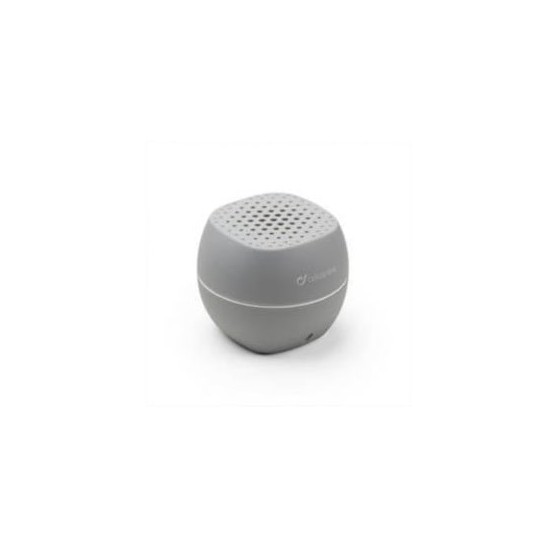 Cellularline Portable Bluetooth Stereo Speaker, Gray, New