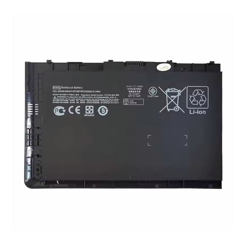 Battery for HP EliteBook Folio 9470M, 9480M BT04XL (3200 mAh) 14.8V