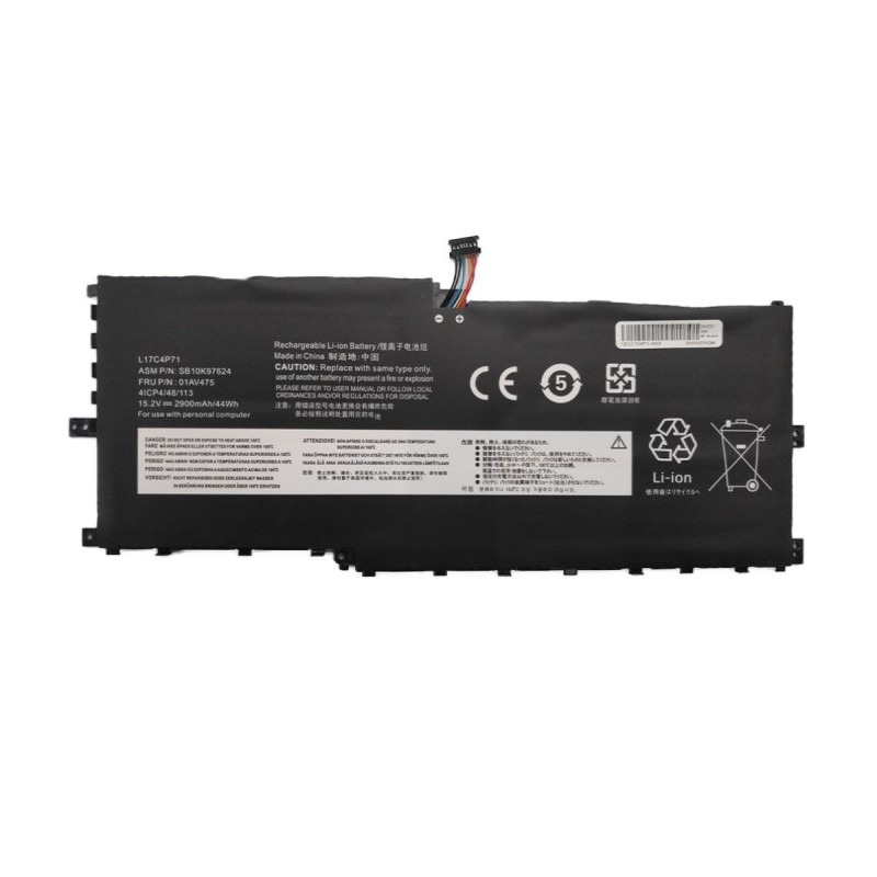 Batteries for Lenovo ThinkPad X1 Yoga G3 (2900 mAh) 15.2V