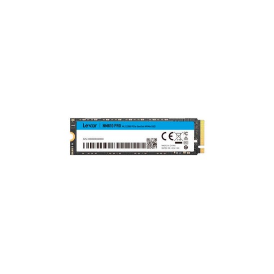 Lexar NM610 Pro 1TB · M.2 2280 · PCIe Gen3x4 · NVMe 1.4