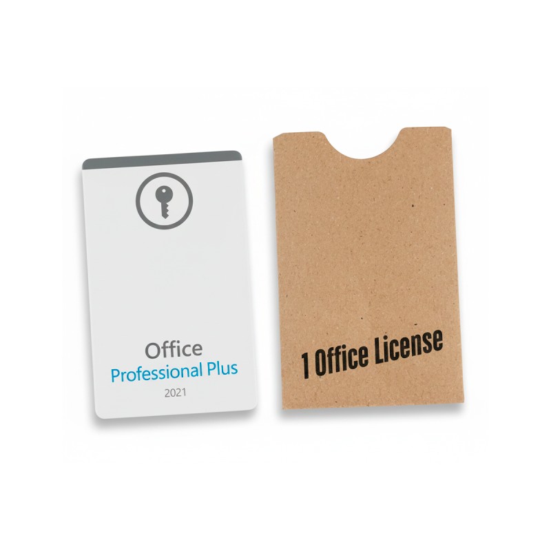 Microsoft Office Professional Plus 2021 - Activation Card