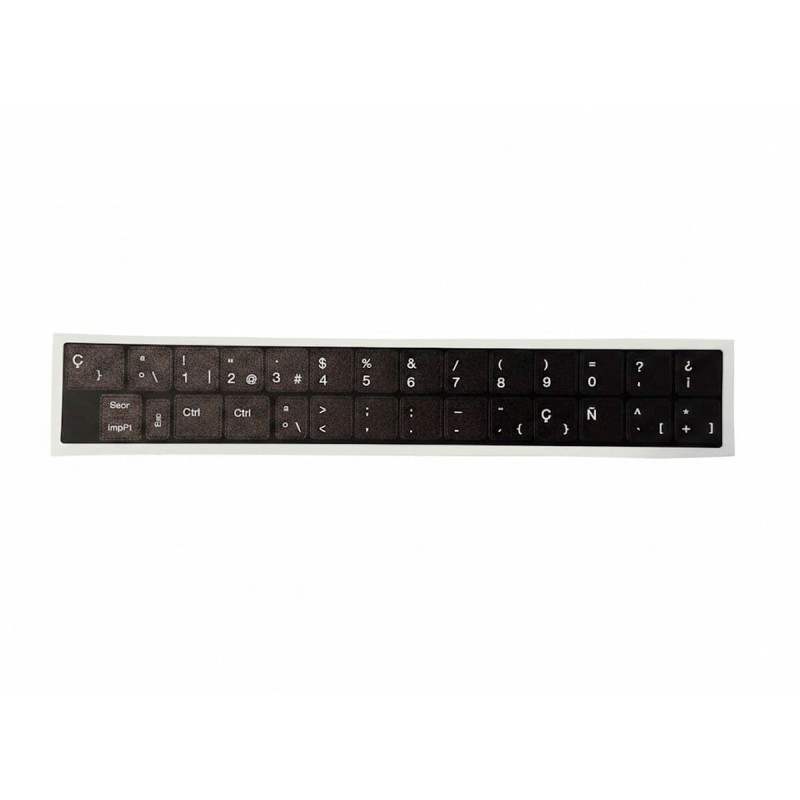 Pegatinas teclado HP | Spanish | High-resistance UV reprinted background