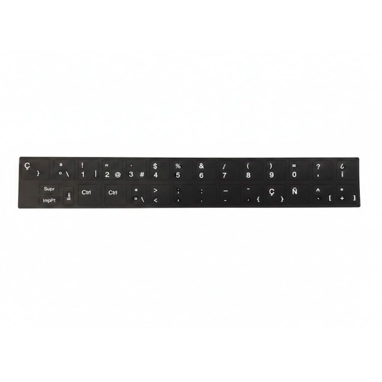 Pegatinas keyboard HP | Spanish | High-quality textile vinyl