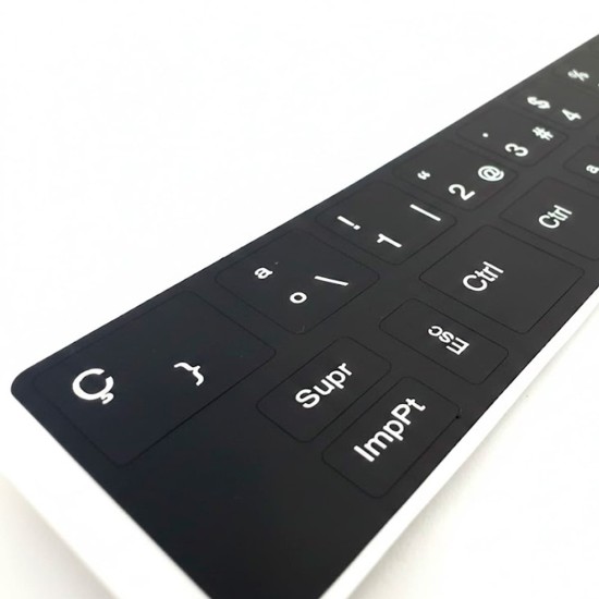 Pegatinas keyboard HP | Spanish | High-quality textile vinyl
