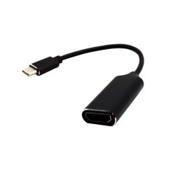 Adaptador USB-C a HDMI 4K 60Hz Negro · MacBook y Samsung