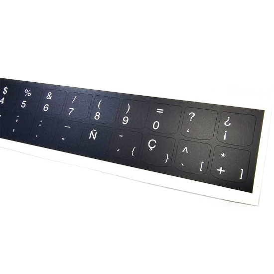 Pegatinas teclado Lenovo | Spanish | High-quality vinyl