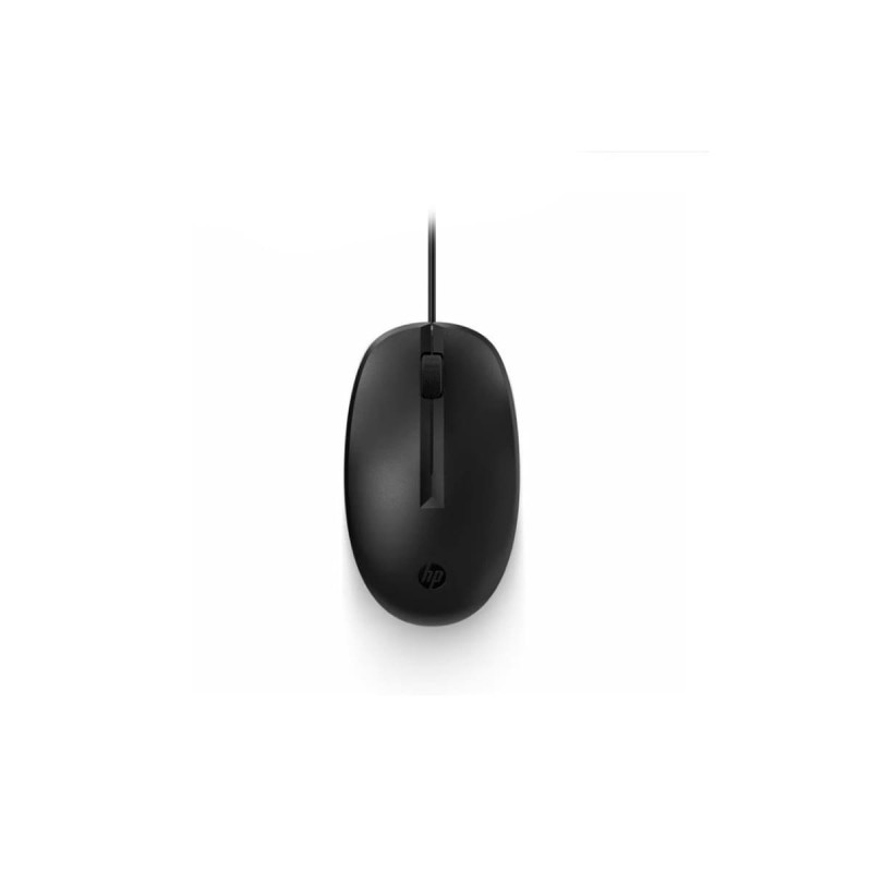 HP 125 Wired USB Mouse Black | USB Optical Mouse HP