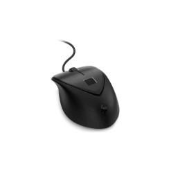 Mouse HP USB with fingerprint reader | Black wired mouse