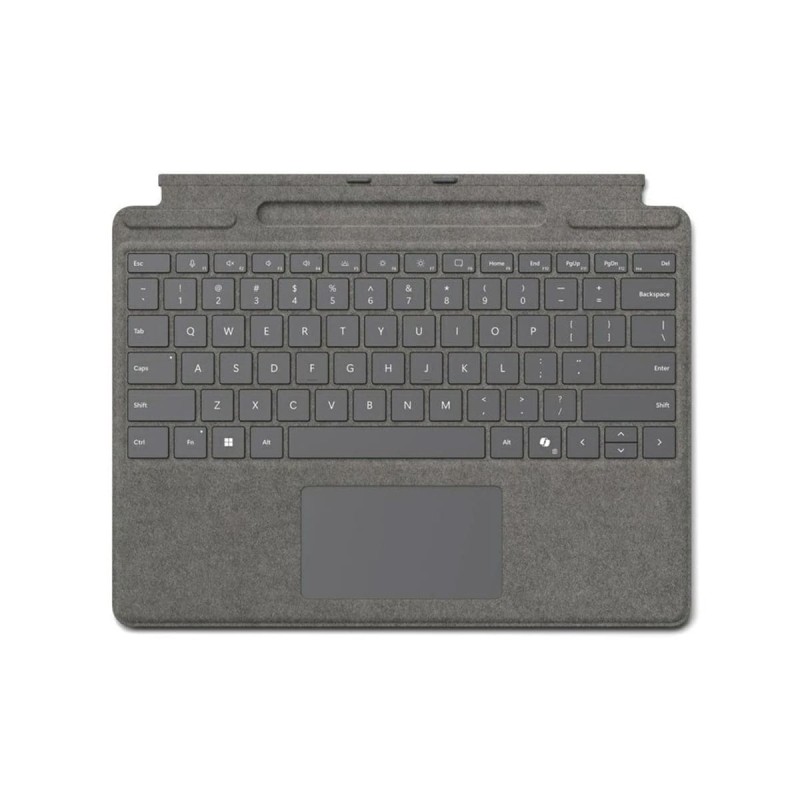 Microsoft Teclado Surface Pro X / 8 / 9 Gris claro · UK con Adaptación Español