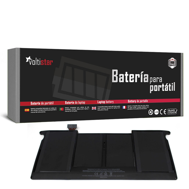 BATERÍA APPLE MACBOOK AIR 11" A1465 MD711LL/A A1495 (YEAR 2013)