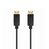 Aisens DisplayPort Cable V1.2 CCS 4K@60Hz DP/M-DP/M 1.5m Black