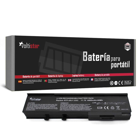 BATTERY FOR ACER ASPIRE 2920 2920Z TRAVELMATE 6231 6252 LAPTOP