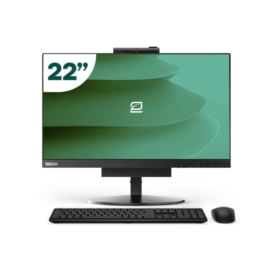 AIO Lenovo M920q Tiny i5 9500T 22" All-in-One + Keyboard & Mouse + WiFi USB
