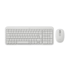 Logitech MK250 Wireless Keyboard and Mouse White