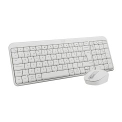 Logitech MK250 Wireless Keyboard and Mouse White
