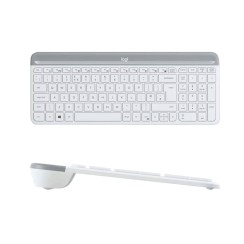 Logitech MK470 Wireless Keyboard and Mouse White