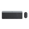 Teclado + Mouse Logitech MK470 Wireless, Black, New