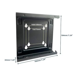 Lenovo Thinkcentre Tiny Vesa Mount Bracket, Black, A+