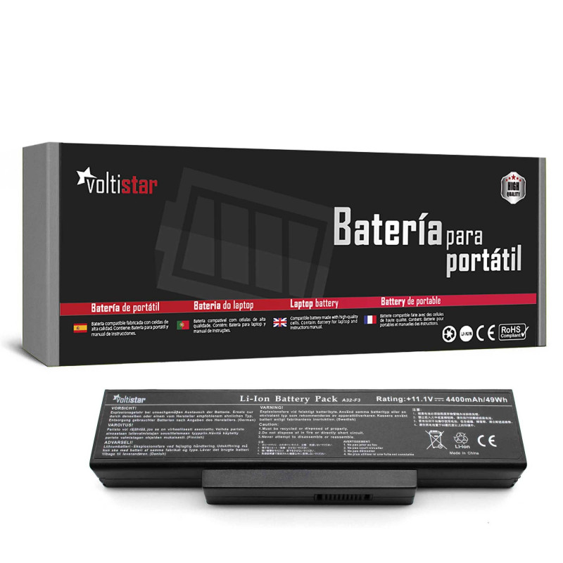 BATTERY FOR ASUS LAPTOP A32-F3 A32-F2 A32-Z94, A32-Z96 A9 F2 F3 X70 Z53