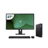 Pack Lenovo M80q Tiny i5 10500T 8GB SSD 256GB + 27" LCD + Wireless Keyboard and Mouse + WiFi