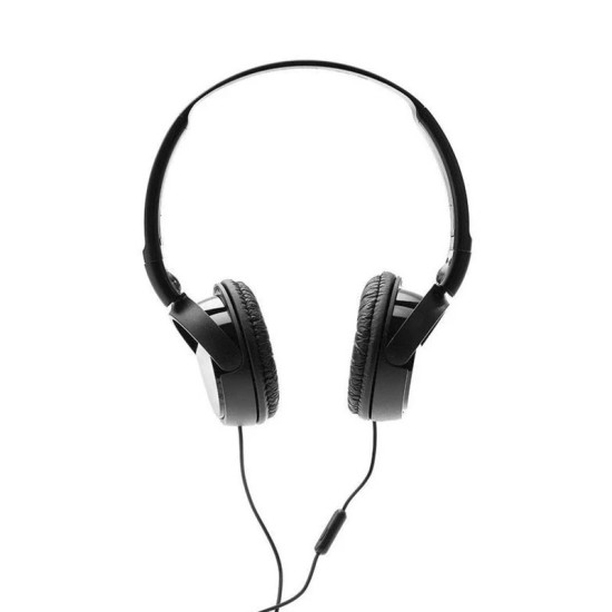 Sony MDR-ZX110 with Microphone Black · Foldable Headphones