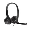 Auriculares Logitech H390 with Microphone, Black