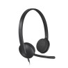 Auriculares Logitech H340 with Microphone, Black