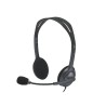 Auriculares Logitech H111 with Microphone, Black