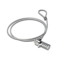 Cable Security Ewent EW1241 with Combination for Laptop