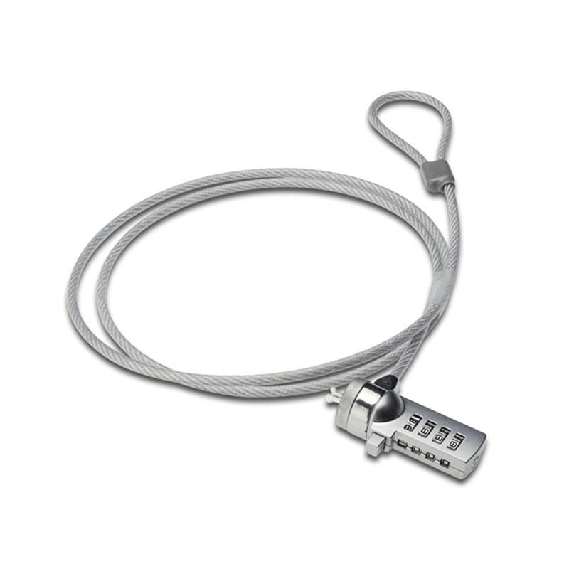 Cable Security Ewent EW1241 with Combination for Laptop