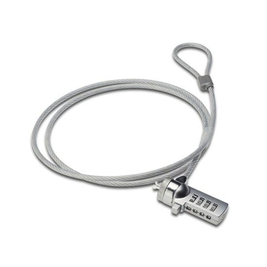 Cable Security Ewent EW1241 with Combination for Laptop
