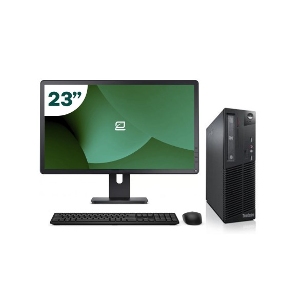 Pack ¡¡OUTLET!! Lenovo M72E SFF i3 2120 + 23" Monitor + Keyboard/Mouse + USB WiFi