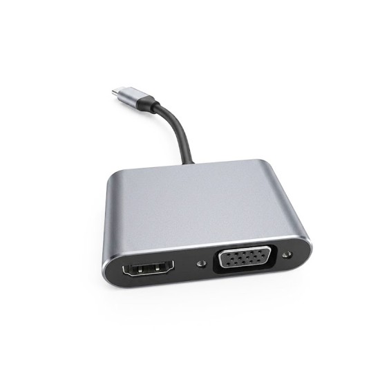 Convertidor USB-C to HDMI, USB-C 3.0 3-in-1 splitter compatible, 4K, PD, Fast Charging, New