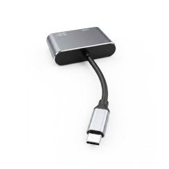 Convertidor USB-C to HDMI, USB-C 3.0 3-in-1 splitter compatible, 4K, PD, Fast Charging, New