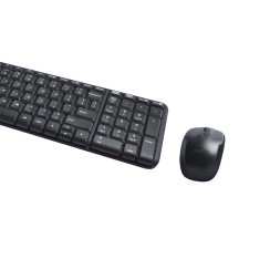 Teclado + Ratón Logitech MK220 Wireless Keyboard and Mouse, Black, New
