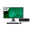 Pack HP 600 G4 SFF i5 8500 16GB SSD 512GB + 32" LCD + Wireless Keyboard and Mouse + WiFi