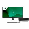Pack HP 600 G4 SFF i5 8500 8GB SSD 256GB + 34" LCD + Wireless Keyboard and Mouse + WiFi