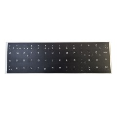 Kit Spanish Keyboard Stickers HP · ANSI and ISO · Durable Vinyl