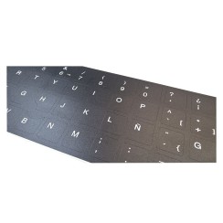 Kit Spanish Keyboard Stickers HP · ANSI and ISO · Durable Vinyl