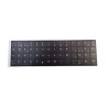 Kit Complete Spanish Keyboard Stickers for HP, Durable Vinyl with UV Background
