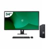 Pack Dell 5070 Micro i5 9500T 16GB SSD 512GB + 34" LCD + Wireless Keyboard and Mouse + WiFi