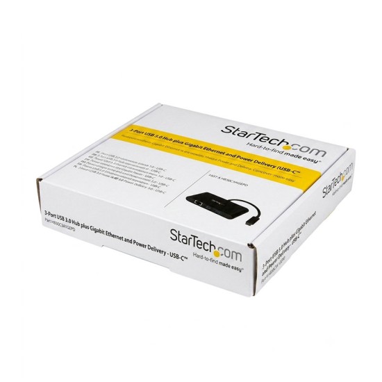 StarTech USB-C Multiport Adapter US1GC303APD · 3x USB 3.0 · RJ45