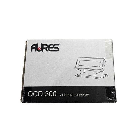 Aures OCD 300 LCD Customer Display for POS