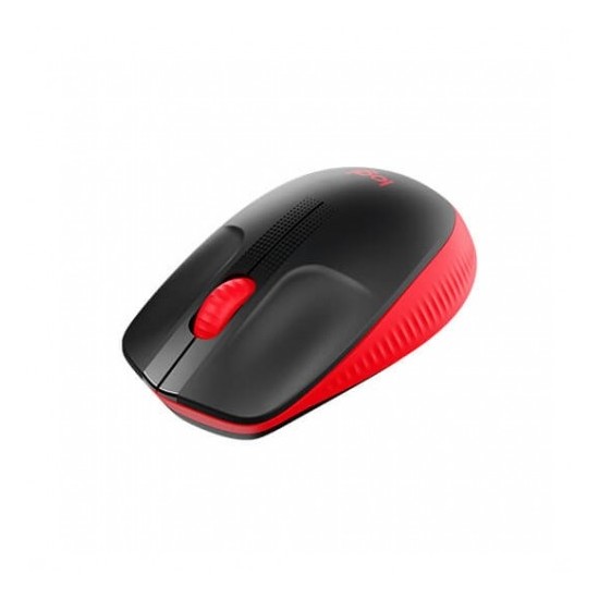 Logitech M190 Wireless Red Ergonomic Wireless Mouse