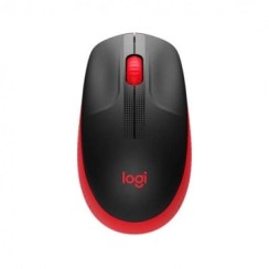 Logitech M190 Wireless Red Ergonomic Wireless Mouse