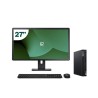 Pack Lenovo M70q Tiny i5 10500T 16GB SSD 512GB + 27" LCD + Wireless Keyboard and Mouse + WiFi