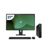 Pack Lenovo P340 Tiny i5 10500T 16GB SSD 512GB + 27" LCD + Wireless Keyboard and Mouse + WiFi