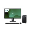 Pack Lenovo M80q Tiny i5 10500T 16GB SSD 512GB + 23" LCD + Wireless Keyboard and Mouse + WiFi
